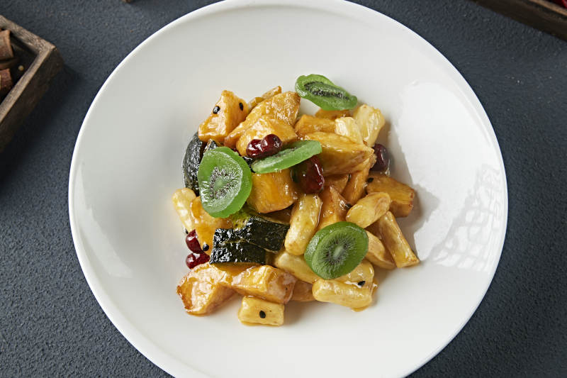 拔丝蜜饯 南瓜红薯香蕉山药蜜枣猕猴桃