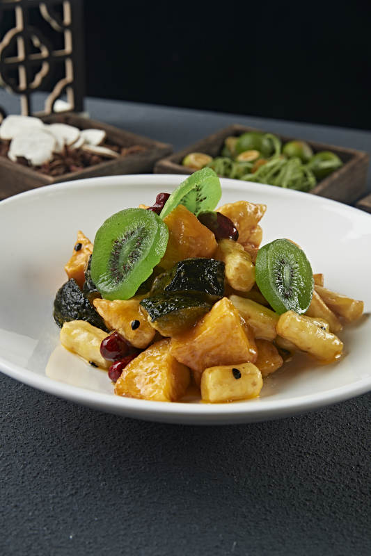 拔丝蜜饯 南瓜红薯香蕉山药蜜枣猕猴桃