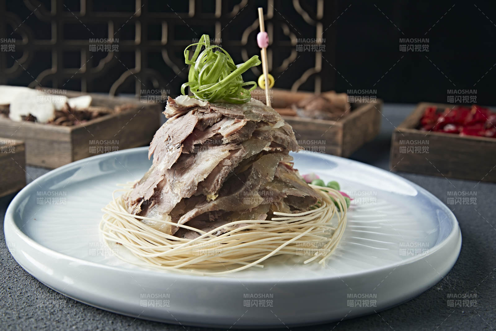 美味五香牛腱子切片