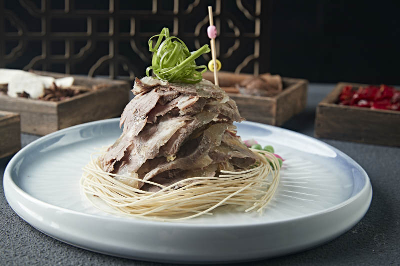 美味五香牛腱子切片