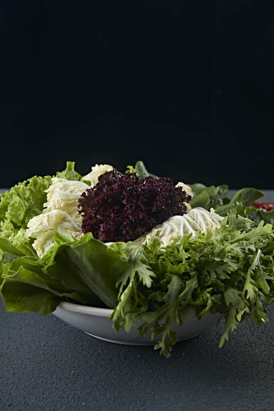 火锅食材蔬菜拼盘