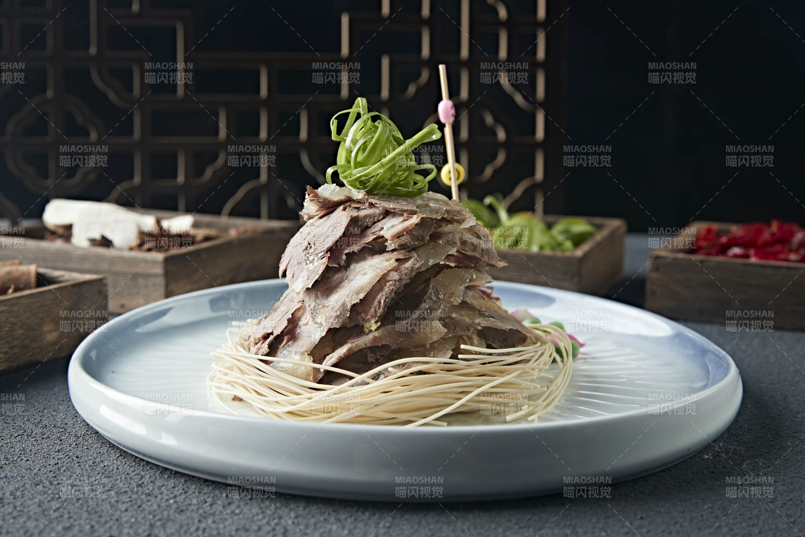 美味五香牛腱子切片