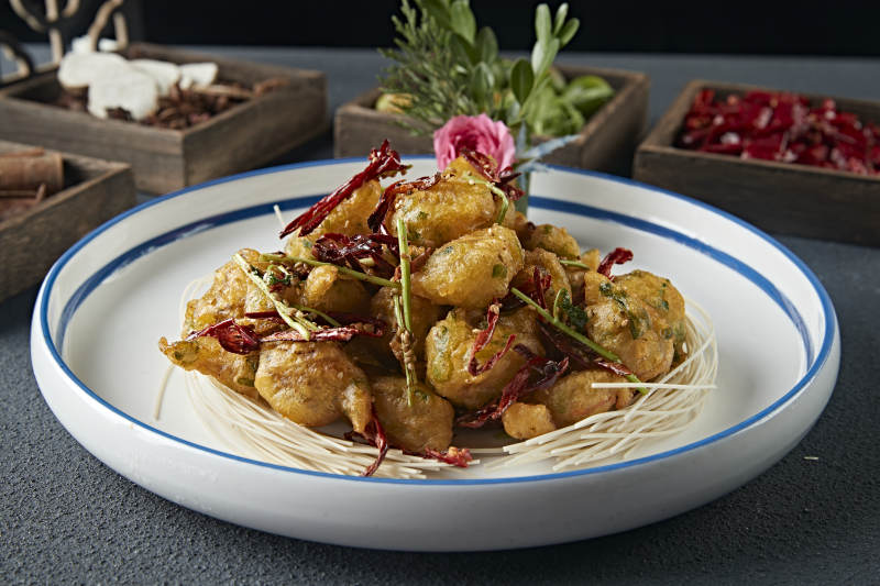 拖面干炸扇贝肉