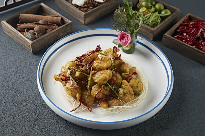 拖面干炸扇贝肉