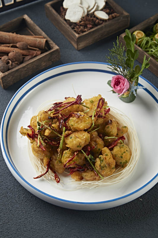 拖面干炸扇贝肉