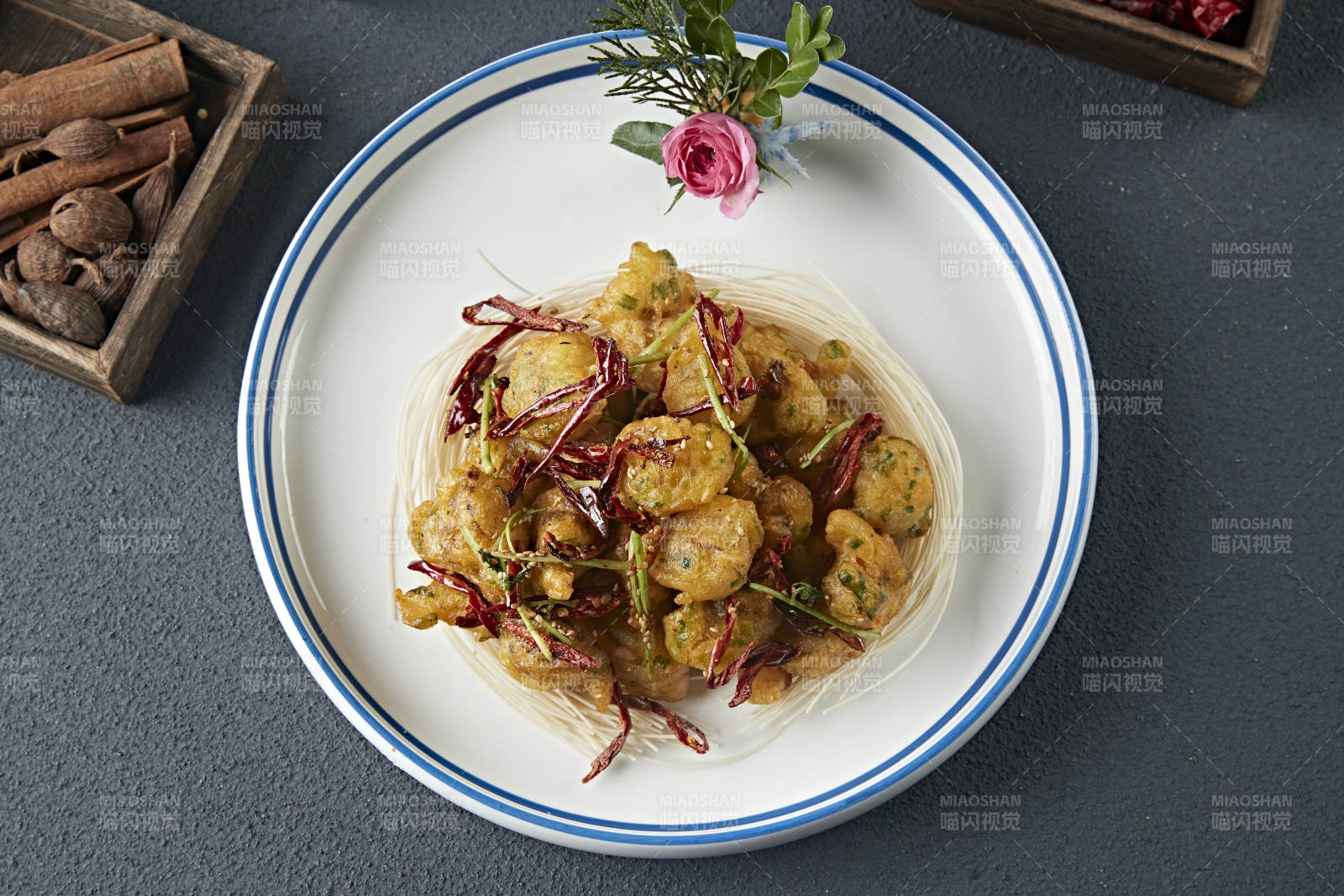 拖面干炸扇贝肉