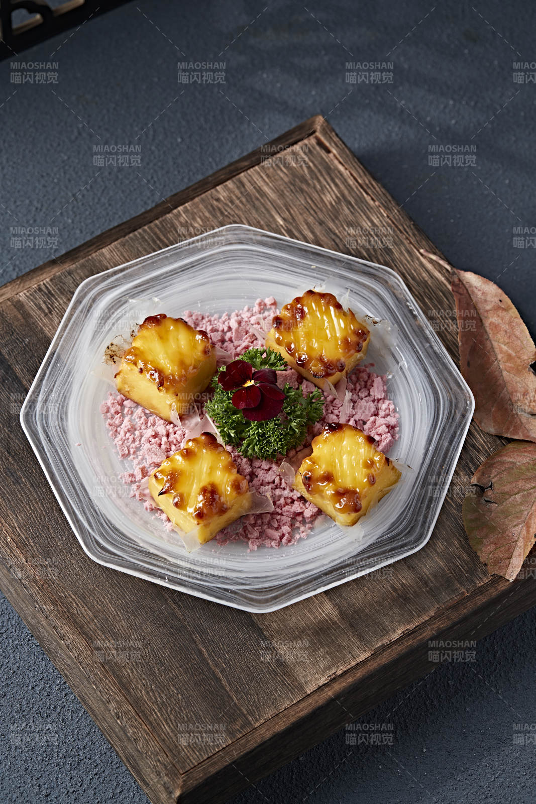 焦糖菠蘿芝士蛋糕