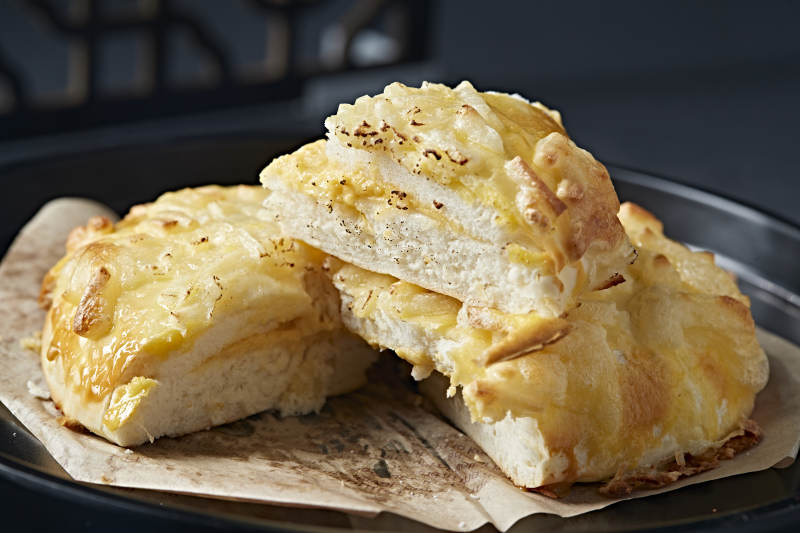 奶香芝士焗榴莲饼