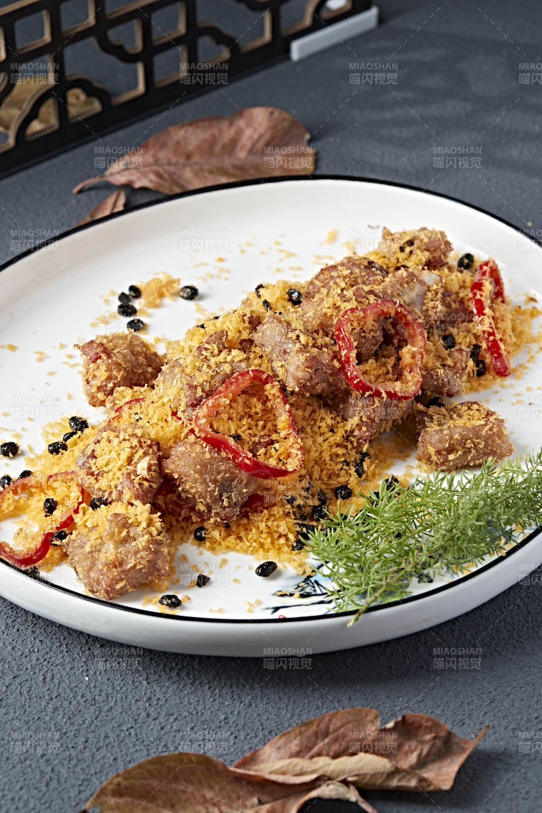 避風塘豆豉香炸蒜香骨