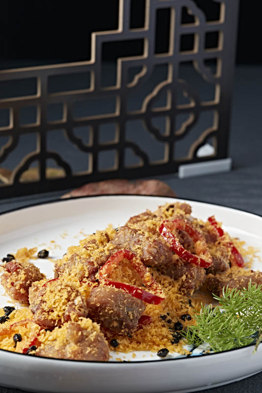 避風塘豆豉香炸蒜香骨