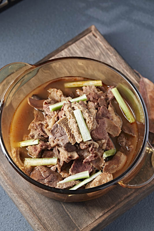 卤汁五香牛杂锅