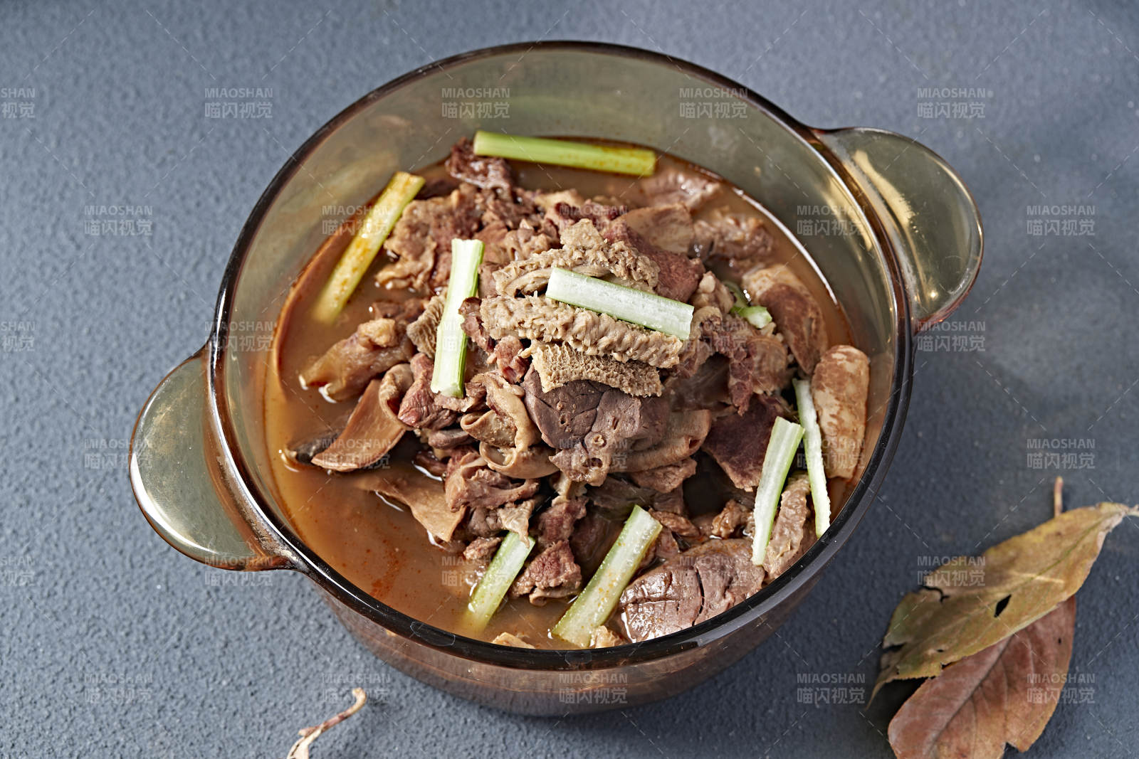 卤汁五香牛杂锅