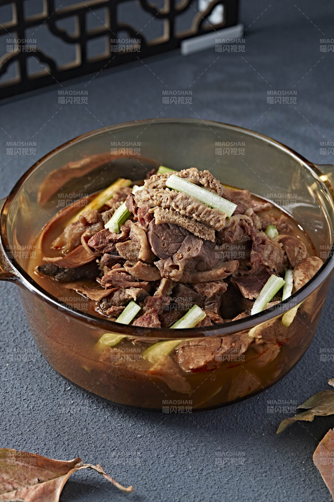 卤汁五香牛杂锅