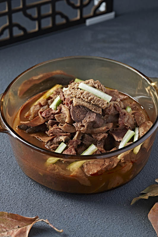 卤汁五香牛杂锅