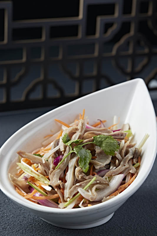 美味凉菜三丝拌猪肚