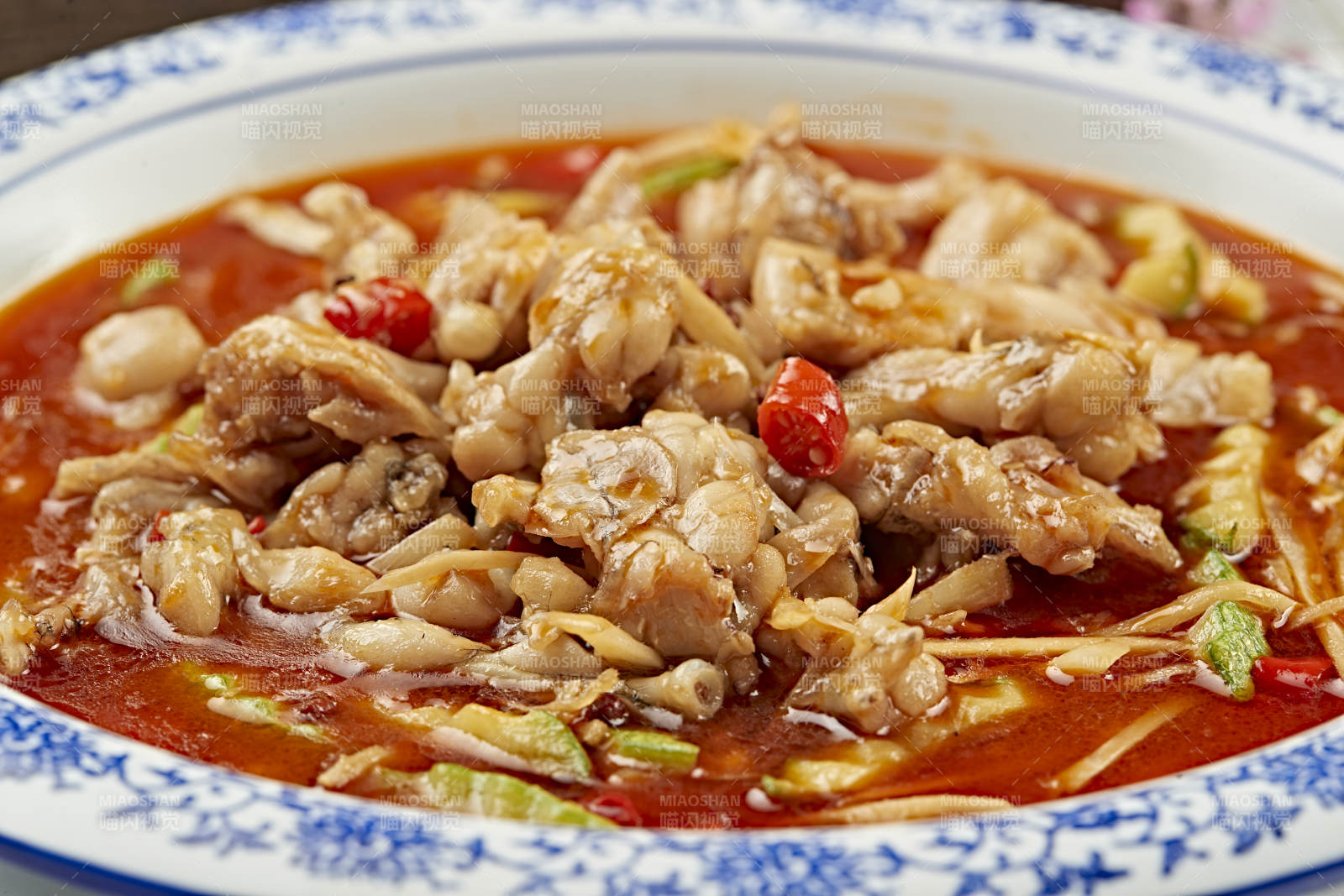 湘味泡椒酸辣牛蛙（香水蛙）