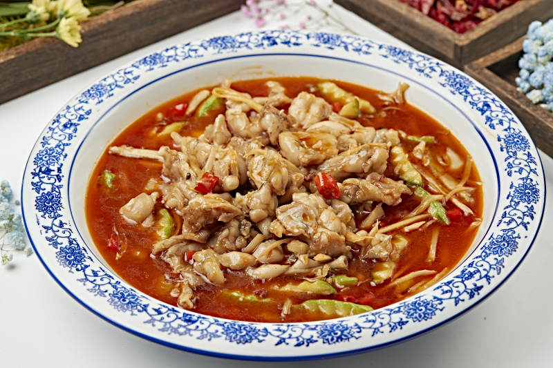 湘味泡椒酸辣牛蛙（香水蛙）