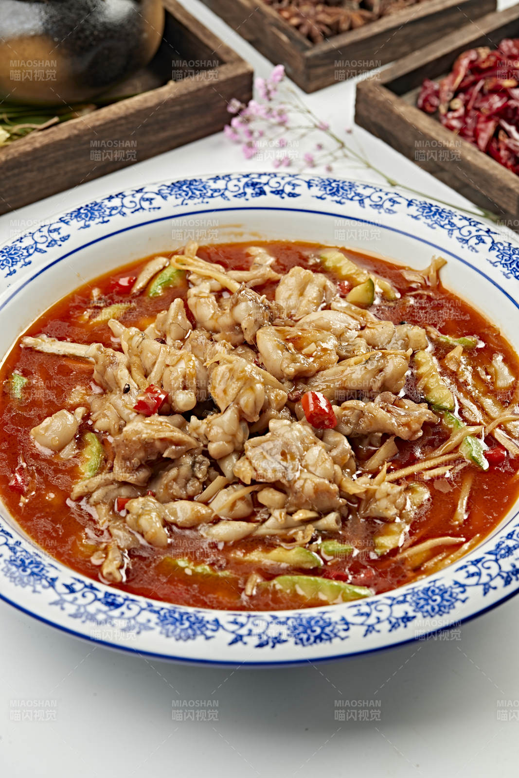 湘味泡椒酸辣牛蛙（香水蛙）