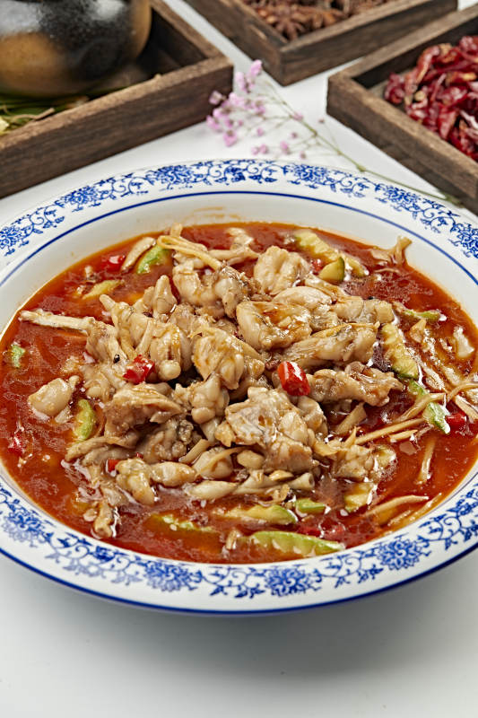 湘味泡椒酸辣牛蛙（香水蛙）