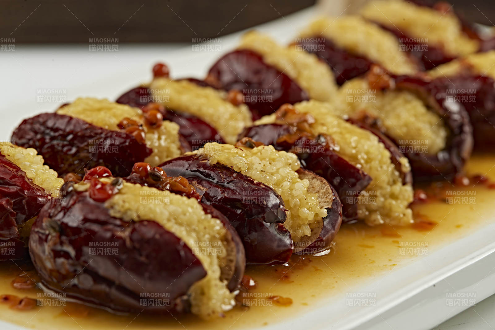 沙棘汁蜜棗釀金米