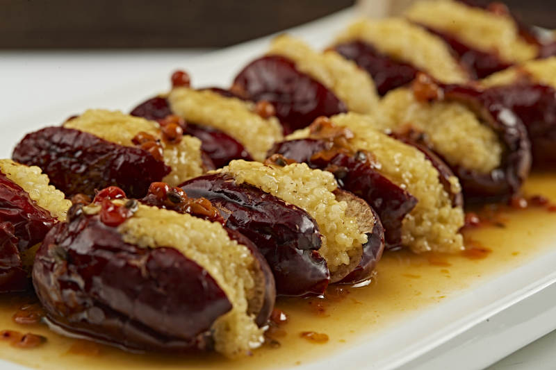 沙棘汁蜜棗釀金米