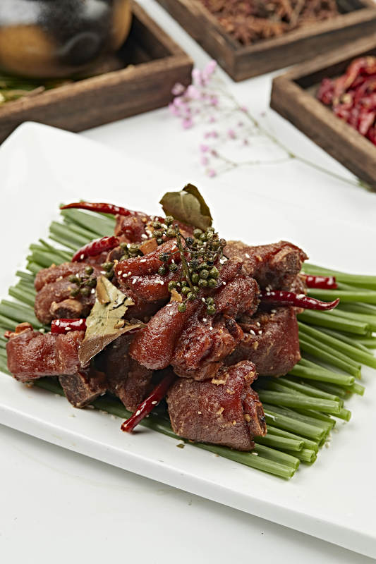 椒麻甜辣香炸猪脚块（炸猪蹄）