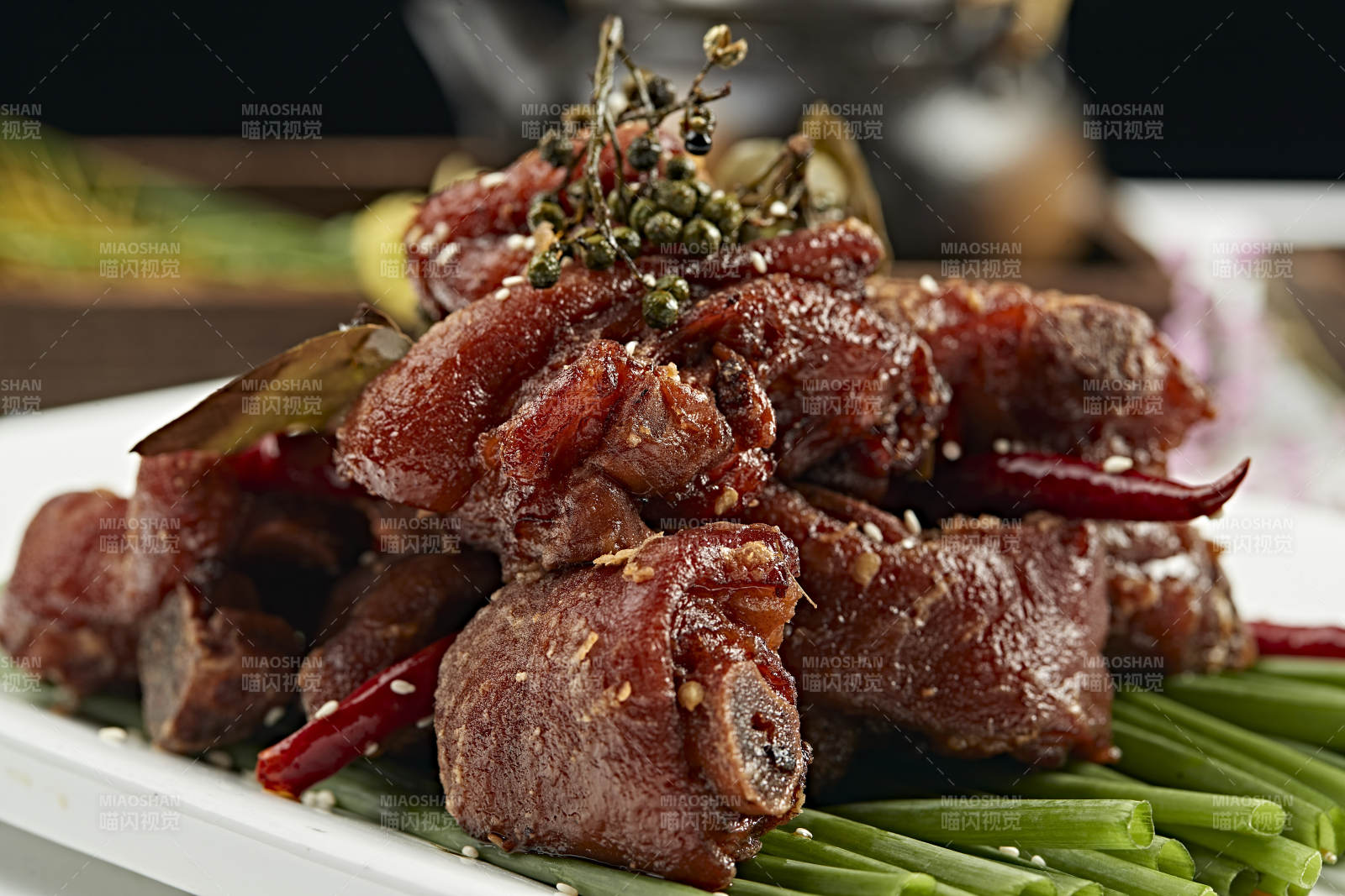 椒麻甜辣香炸猪脚块（炸猪蹄）