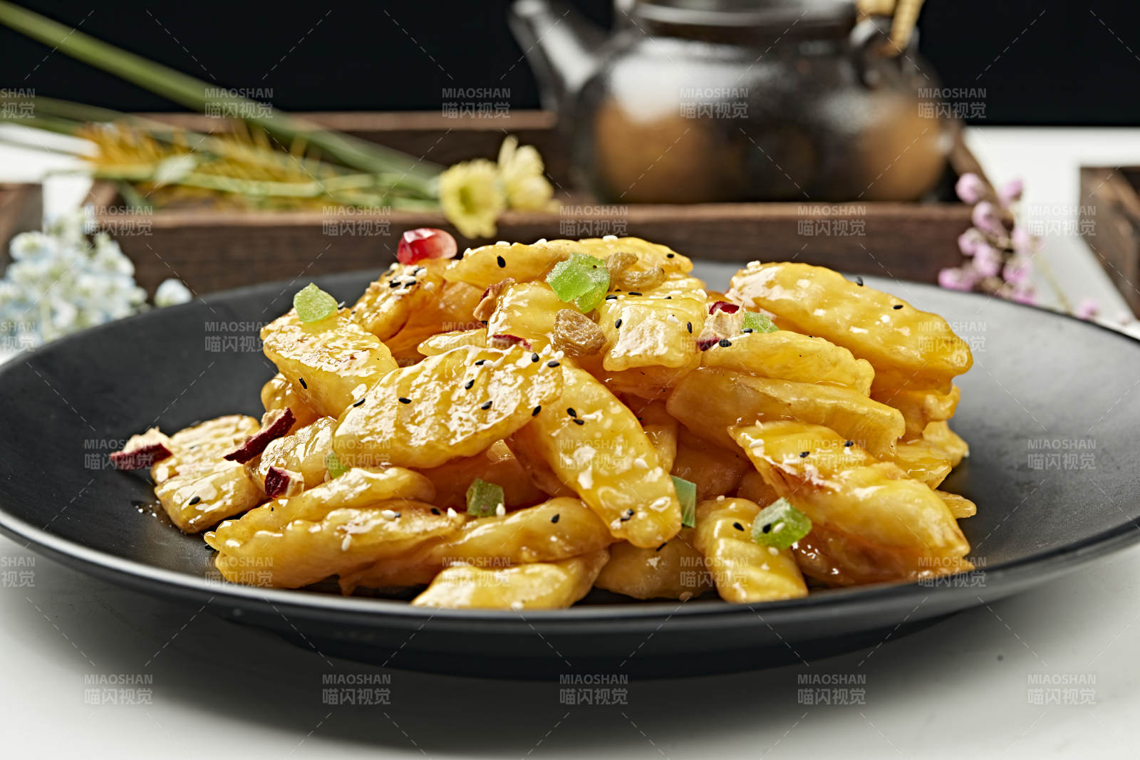 坚果干果拔丝铁棍山药