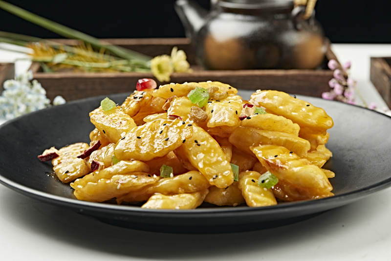 坚果干果拔丝铁棍山药