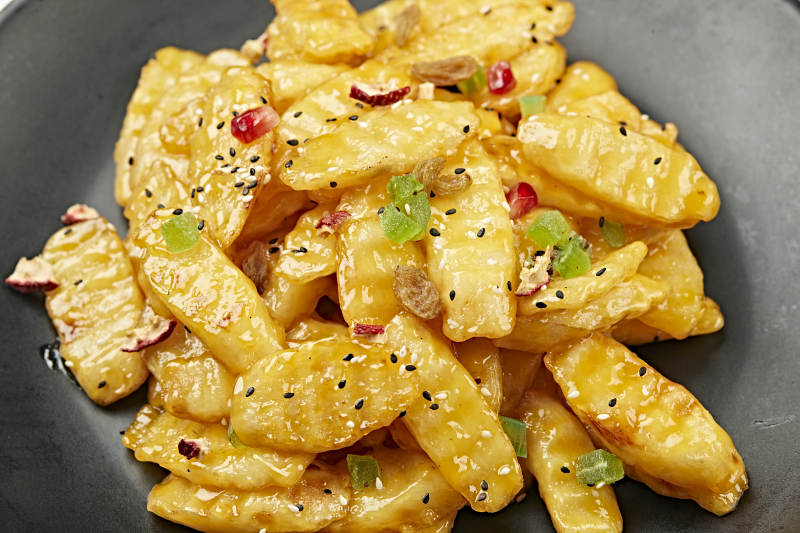 坚果干果拔丝铁棍山药