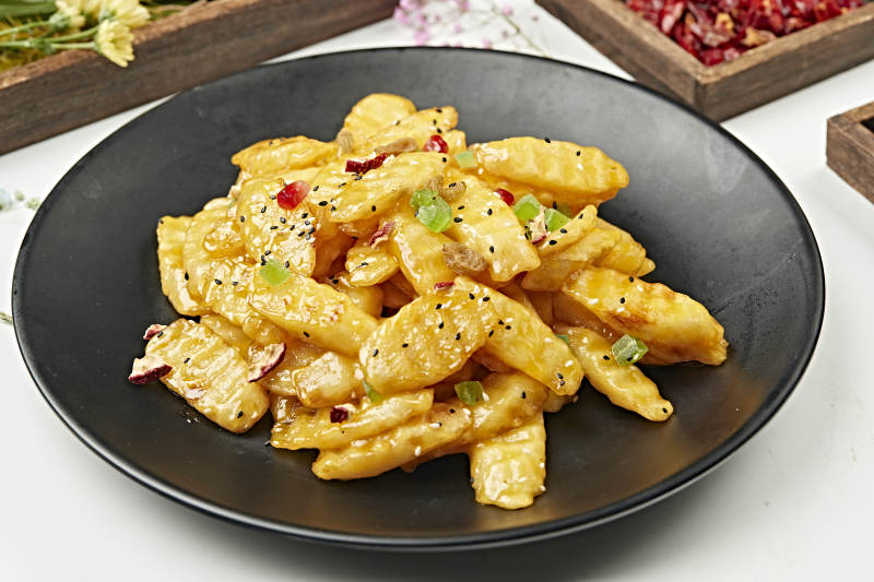 坚果干果拔丝铁棍山药