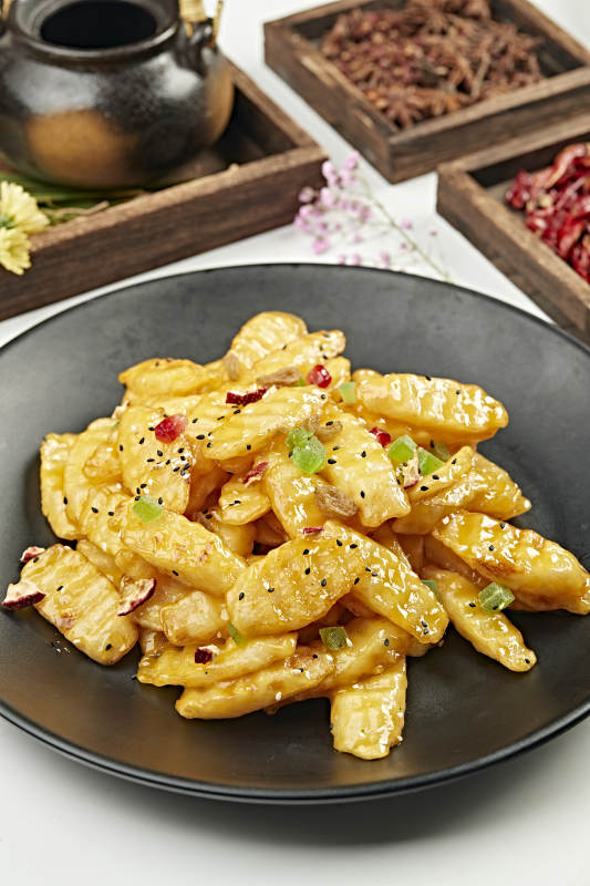 坚果干果拔丝铁棍山药