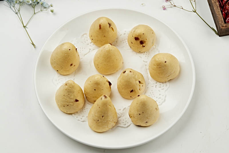 枣香栗子面杂粮小窝头