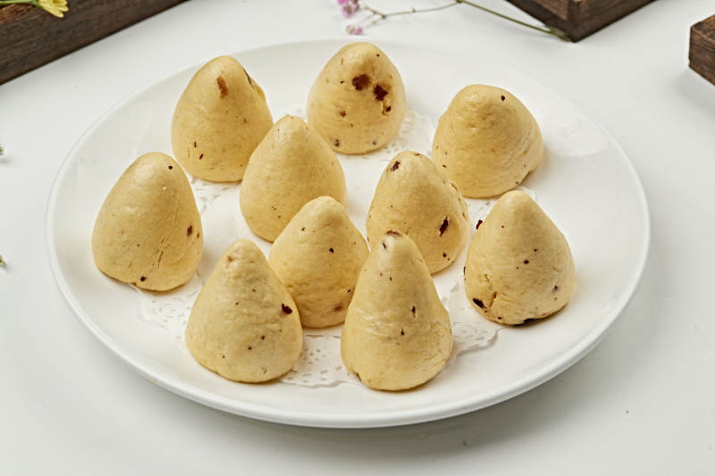 枣香栗子面杂粮小窝头