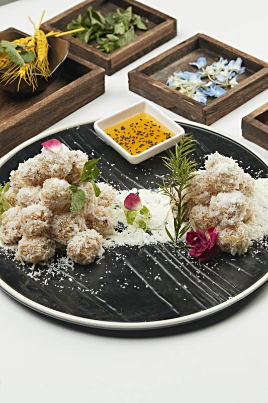 糖霜拖面焦炸鮮茄子