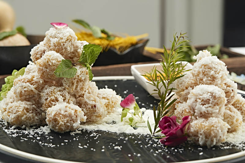 糖霜拖面焦炸鮮茄子