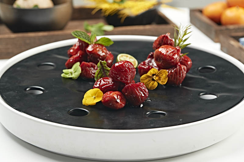 蜜香酿皮红酒无花果