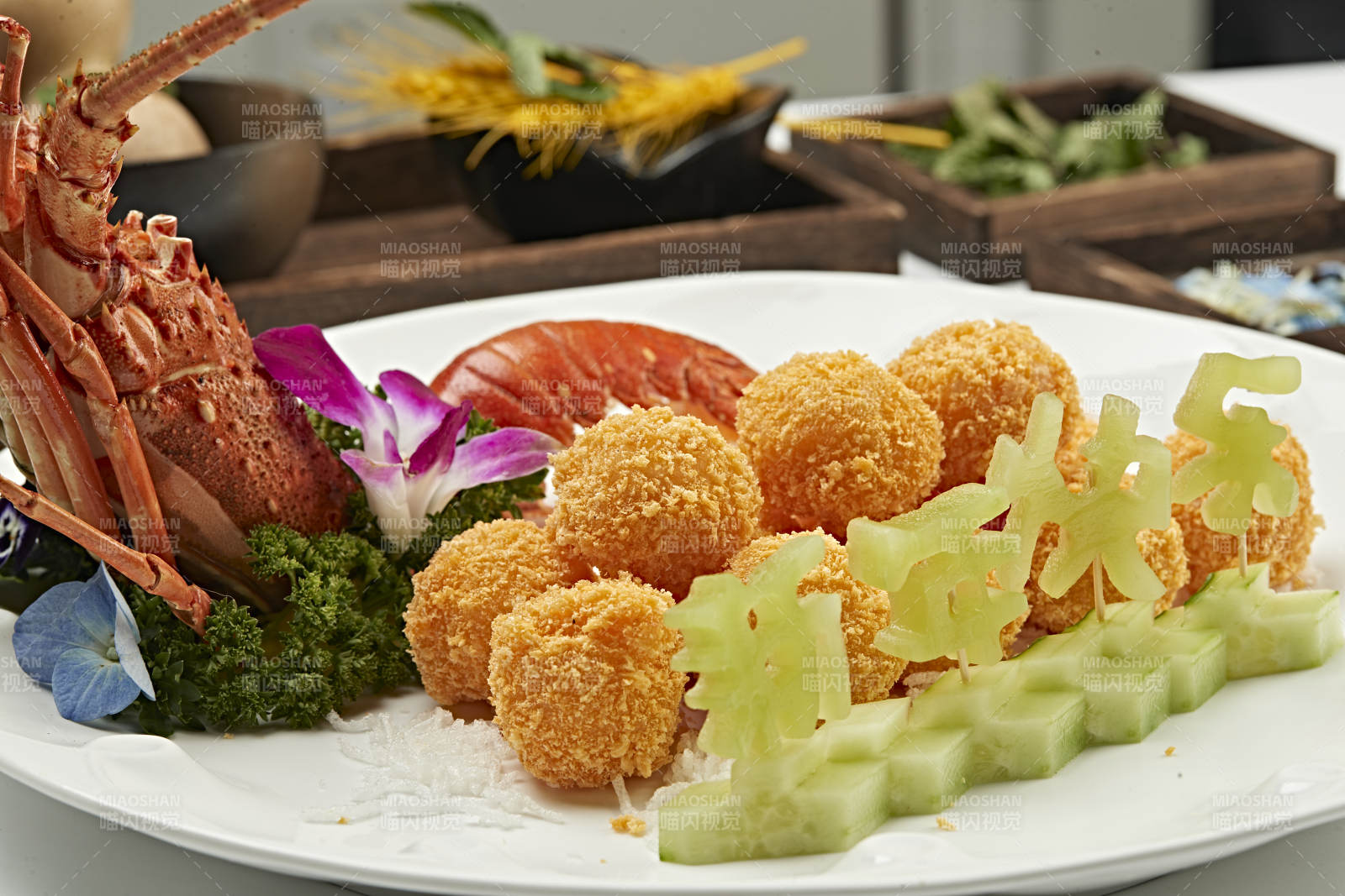 裹面油炸大龙虾球