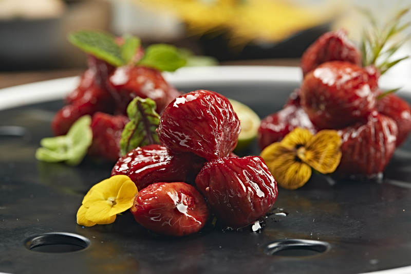 蜜香酿皮红酒无花果