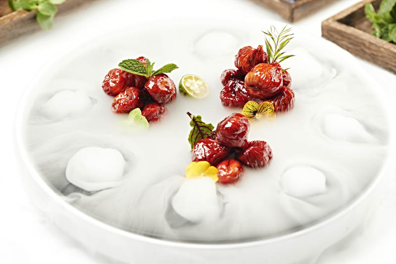 蜜香酿皮红酒无花果