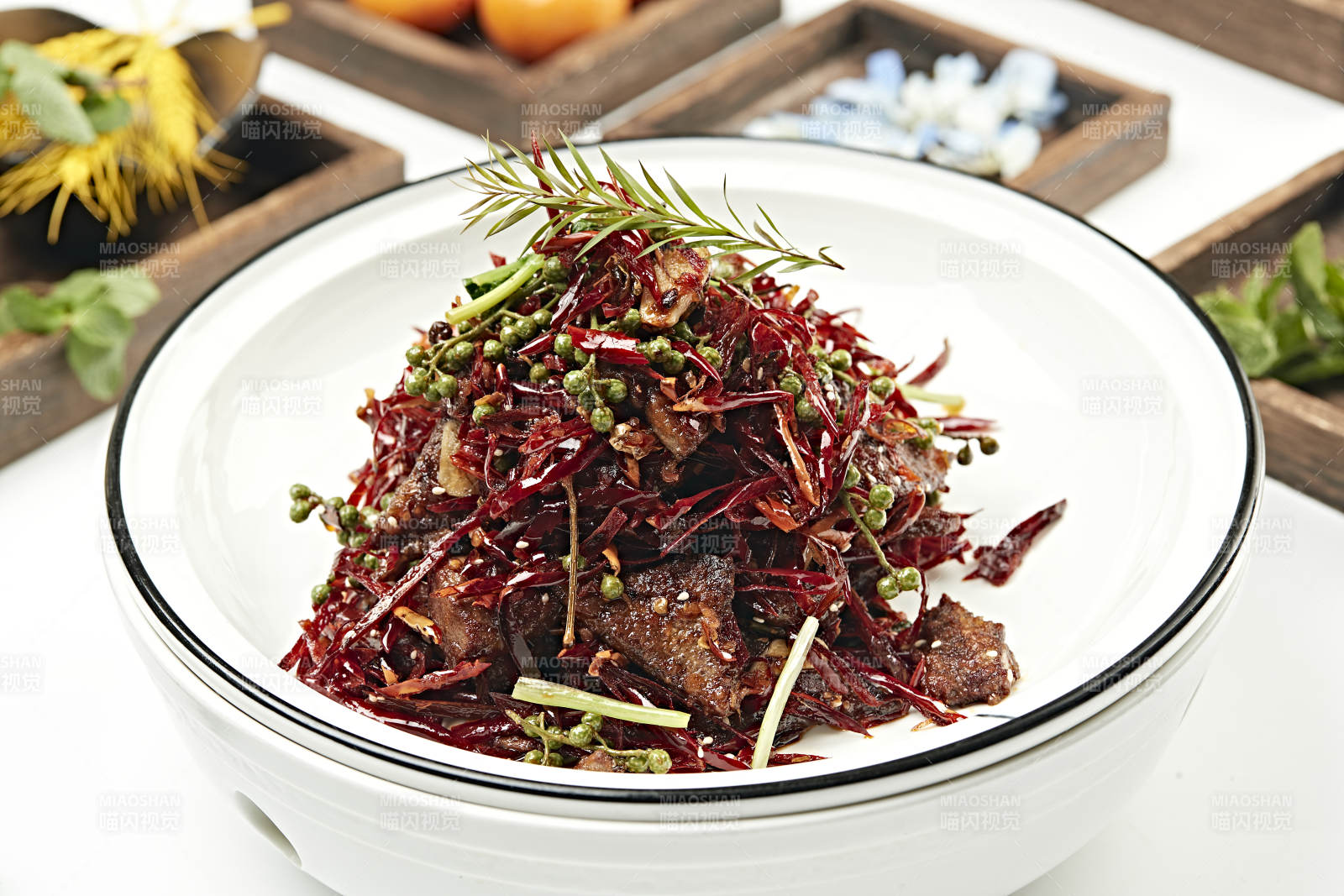 椒麻湘味火爆豬肝