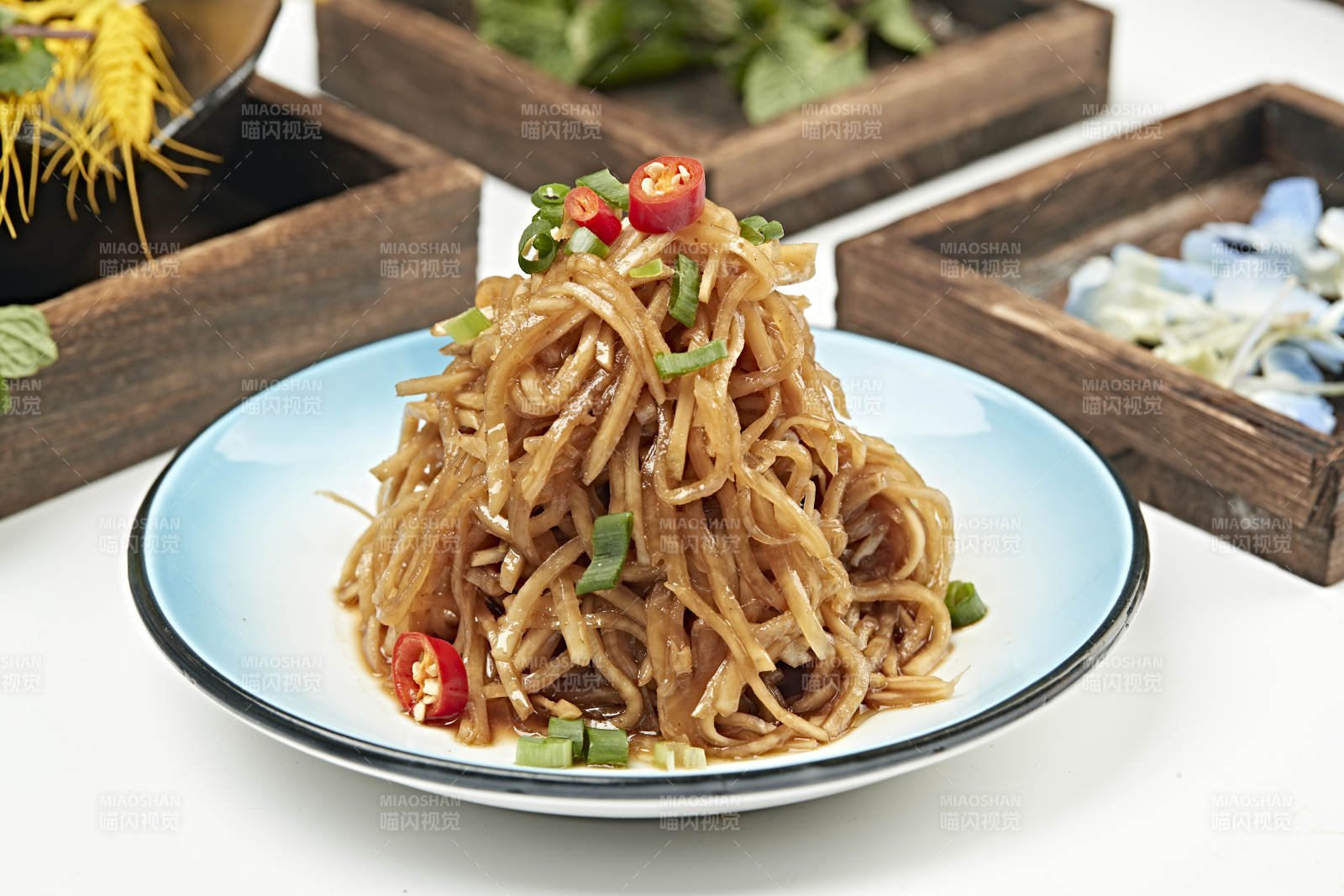 醋腌酸辣咸菜絲芥菜絲