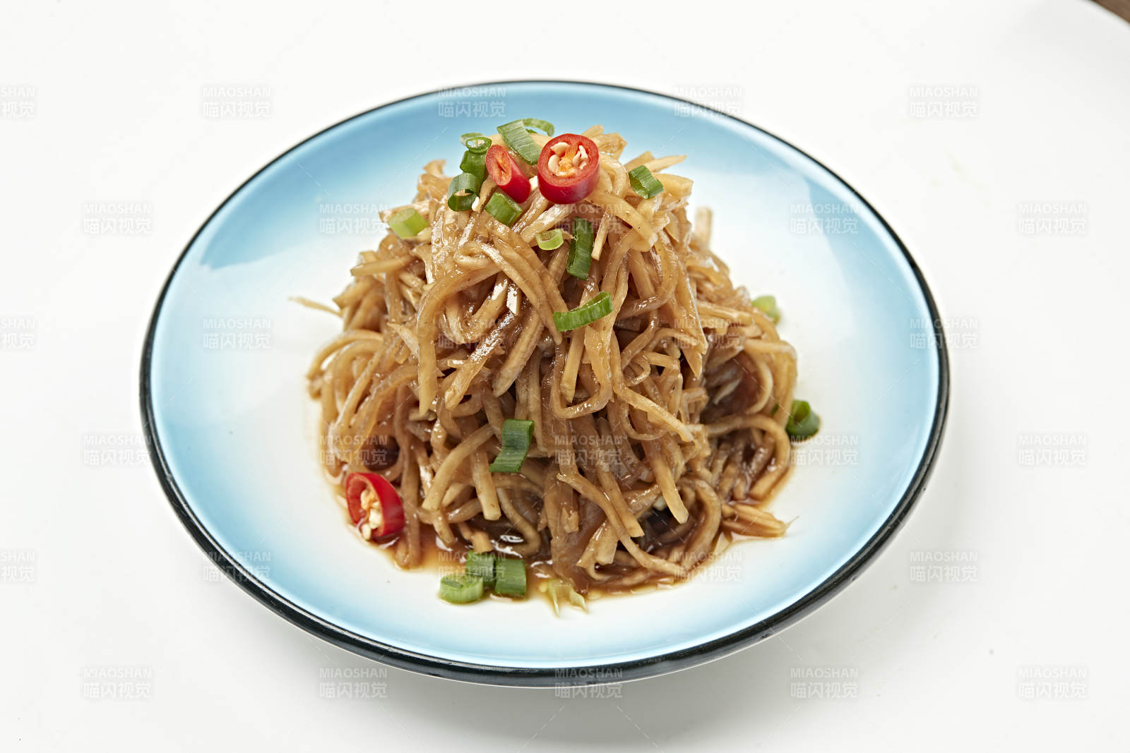 醋腌酸辣咸菜絲芥菜絲