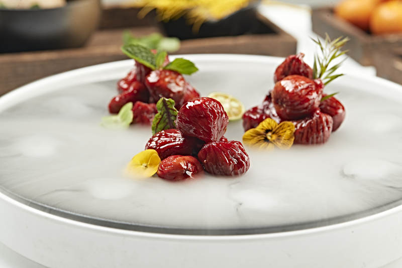 蜜香酿皮红酒无花果