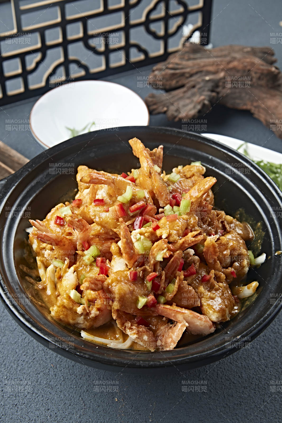 砂鍋泰式咖喱蝦