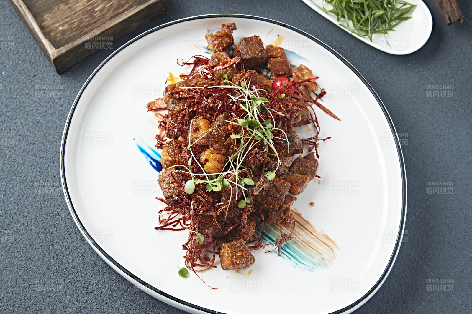 火邊子辣椒自然炸羊肉