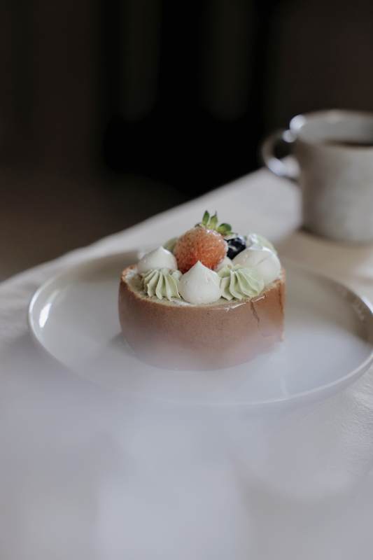 精致甜点 雾气缭绕