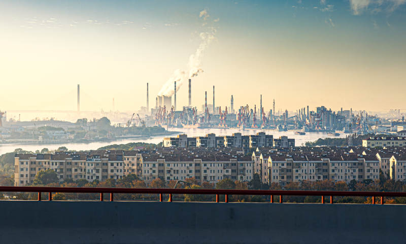 城市工业风光  宁波