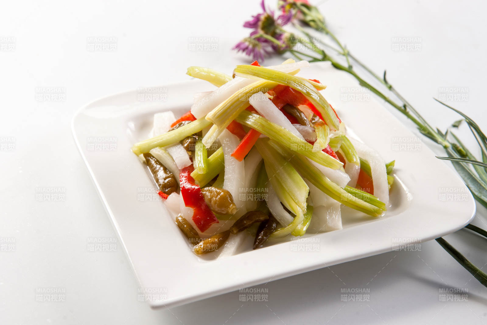 涼拌榨菜牛口條