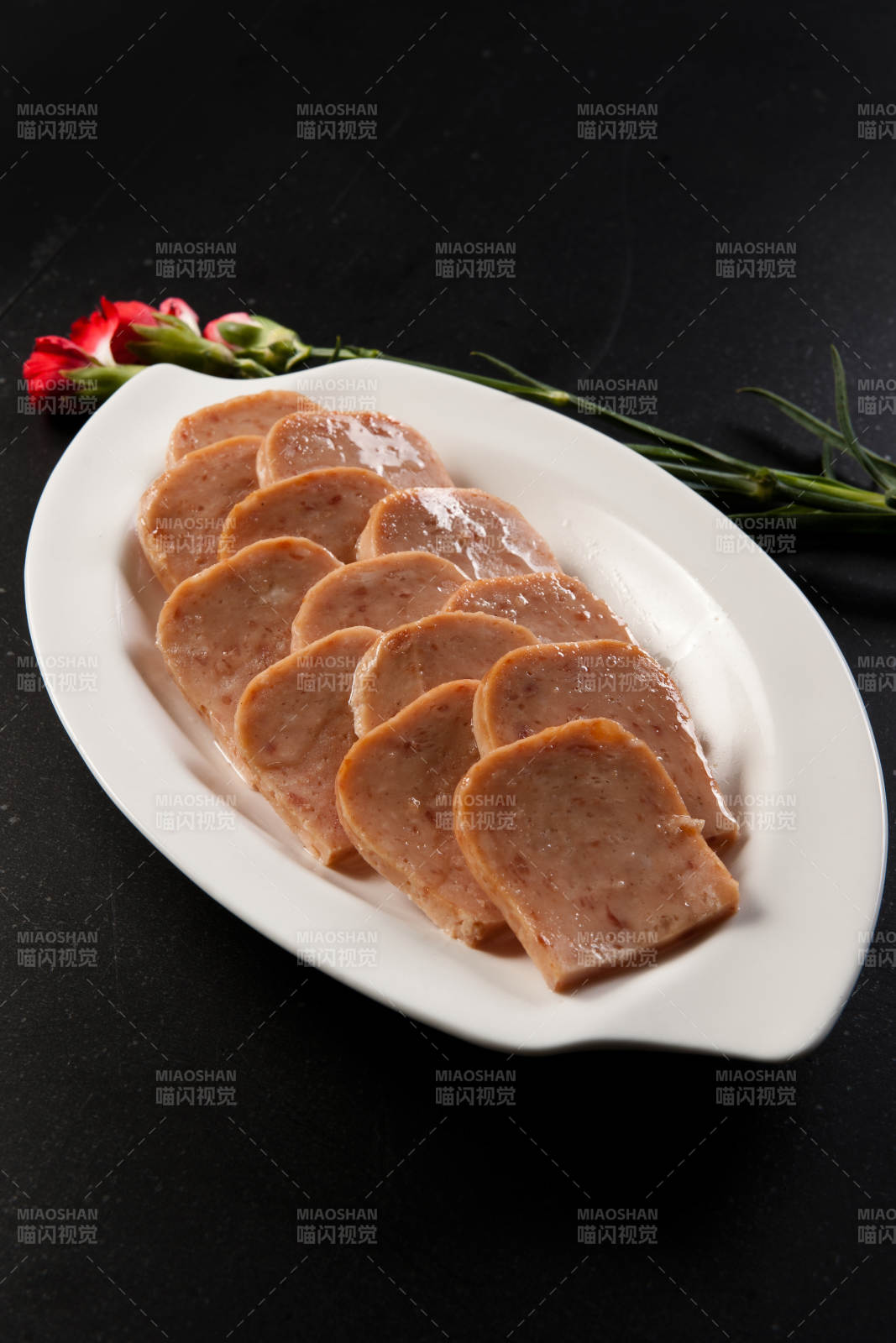 火锅食材涮品芋头块-摄影图